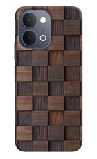 Wooden Cube Design iQOO Z11x 5G Back Cover