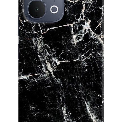 Black Marble Texture iQOO Z11x 5G Back Cover