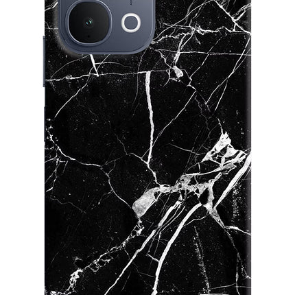 Black Marble Pattern iQOO Z11x 5G Back Cover