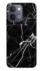 Black Marble Pattern iQOO Z11x 5G Back Cover