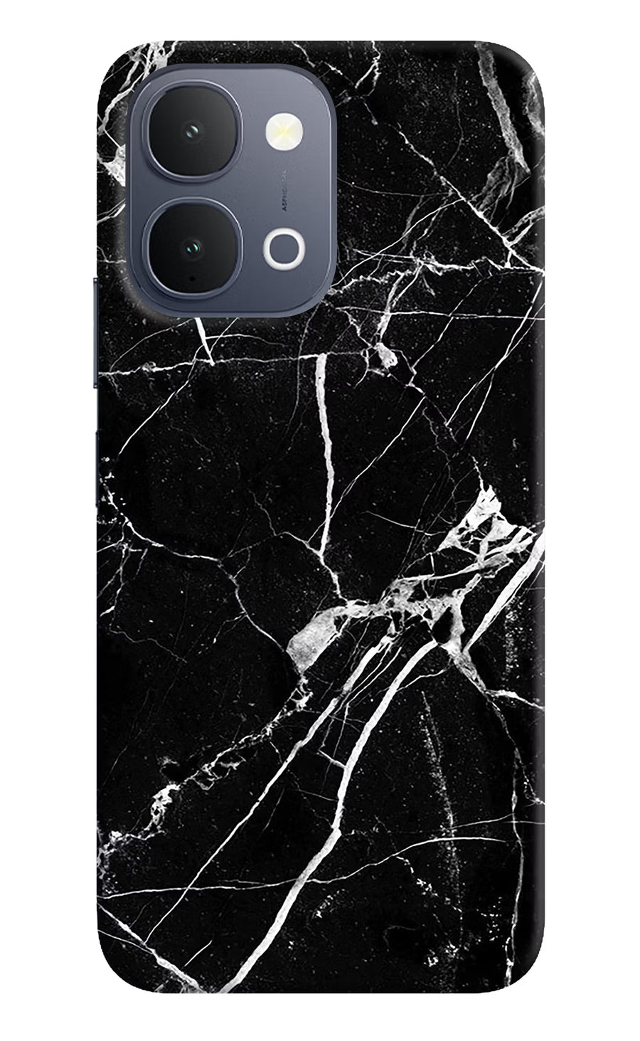 Black Marble Pattern iQOO Z11x 5G Back Cover, Hard case