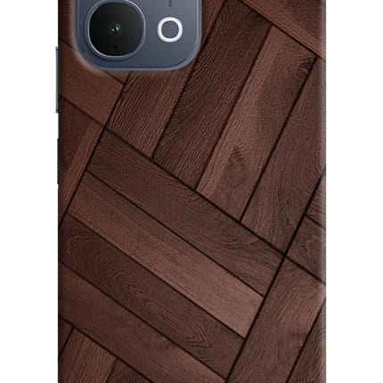 Wooden Texture Design iQOO Z11x 5G Back Cover