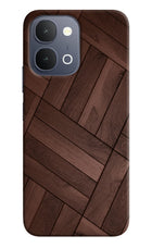 Wooden Texture Design iQOO Z11x 5G Back Cover