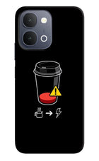Coffee iQOO Z11x 5G Back Cover