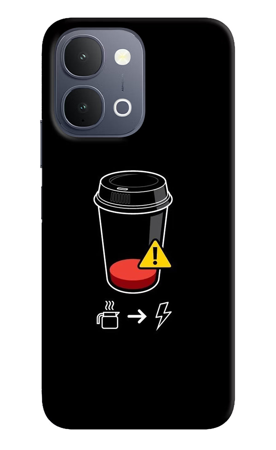 Coffee iQOO Z11x 5G Back Cover, Hard case