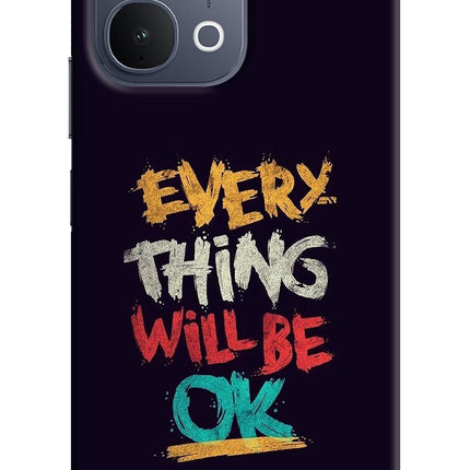 Everything Will Be Ok iQOO Z11x 5G Back Cover