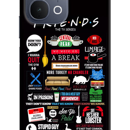 FRIENDS iQOO Z11x 5G Back Cover