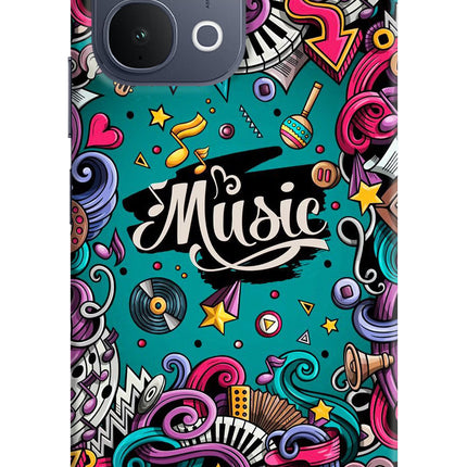 Music Graffiti iQOO Z11x 5G Back Cover