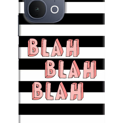 Blah Blah Blah iQOO Z11x 5G Back Cover
