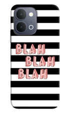 Blah Blah Blah iQOO Z11x 5G Back Cover
