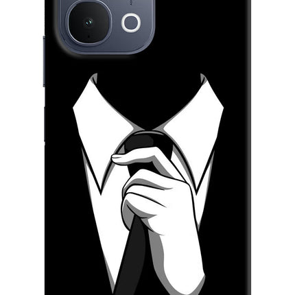 Black Tie iQOO Z11x 5G Back Cover