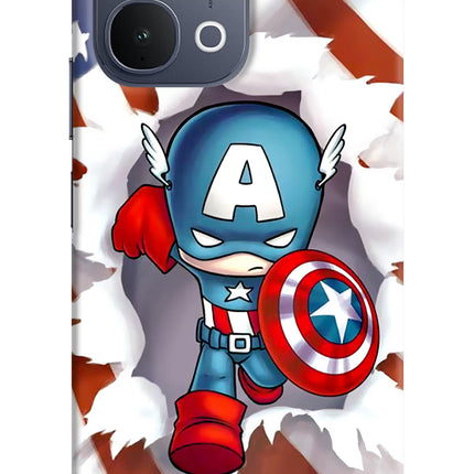 Captain America iQOO Z11x 5G Back Cover