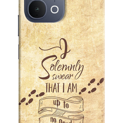 I Solemnly swear that i up to no good iQOO Z11x 5G Back Cover