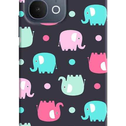 Elephants iQOO Z11x 5G Back Cover