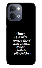 FRIENDS Dialogue iQOO Z11x 5G Back Cover