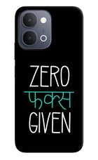 Zero Fucks Given iQOO Z11x 5G Back Cover