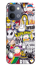 Sticker Bomb iQOO Z11x 5G Back Cover