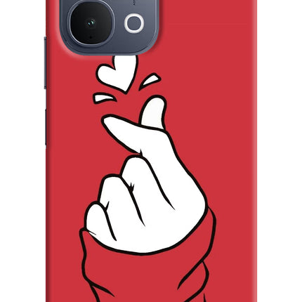 Korean Love Sign iQOO Z11x 5G Back Cover