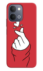 Korean Love Sign iQOO Z11x 5G Back Cover