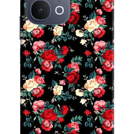 Rose Pattern iQOO Z11x 5G Back Cover