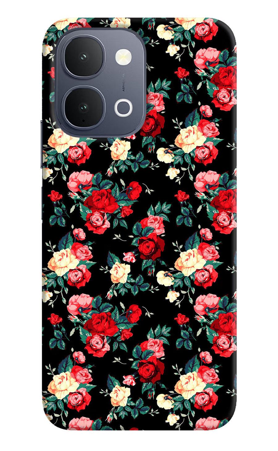 Rose Pattern iQOO Z11x 5G Back Cover, Hard case