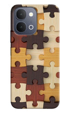 Wooden Puzzle iQOO Z11x 5G Back Cover