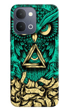 Green Owl iQOO Z11x 5G Back Cover