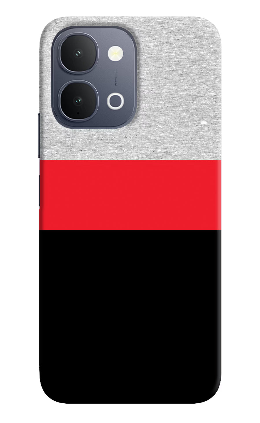 Tri Color Pattern iQOO Z11x 5G Back Cover, Hard case
