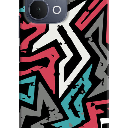 Geometric Graffiti iQOO Z11x 5G Back Cover