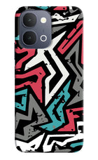 Geometric Graffiti iQOO Z11x 5G Back Cover