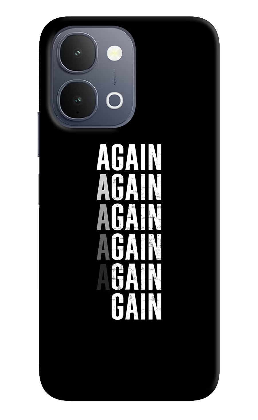 Again Again Gain iQOO Z11x 5G Back Cover, Hard case