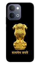 Satyamev Jayate Golden iQOO Z11x 5G Back Cover