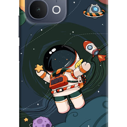 Cartoon Astronaut iQOO Z11x 5G Back Cover