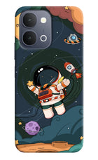 Cartoon Astronaut iQOO Z11x 5G Back Cover