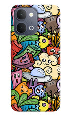 Veggie Doodle iQOO Z11x 5G Back Cover