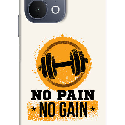 No Pain No Gain iQOO Z11x 5G Back Cover