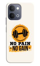 No Pain No Gain iQOO Z11x 5G Back Cover