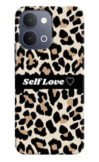 Leopard Print Self Love iQOO Z11x 5G Back Cover