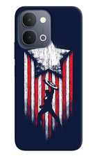 Captain America Marvel Art iQOO Z11x 5G Back Cover