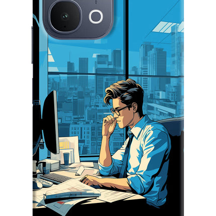 Focused Hustler (AI Generated) iQOO Z11x 5G Back Cover