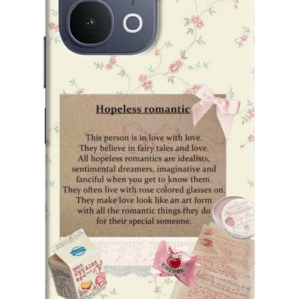 Hopeless Romantic iQOO Z11x 5G Back Cover