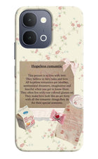 Hopeless Romantic iQOO Z11x 5G Back Cover
