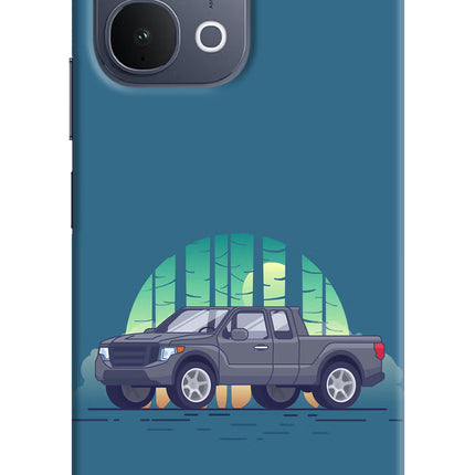 Retro Garage Vibe iQOO Z11x 5G Back Cover