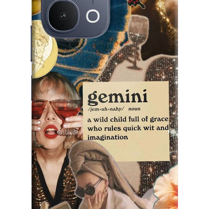 Gemini Zodiac iQOO Z11x 5G Back Cover