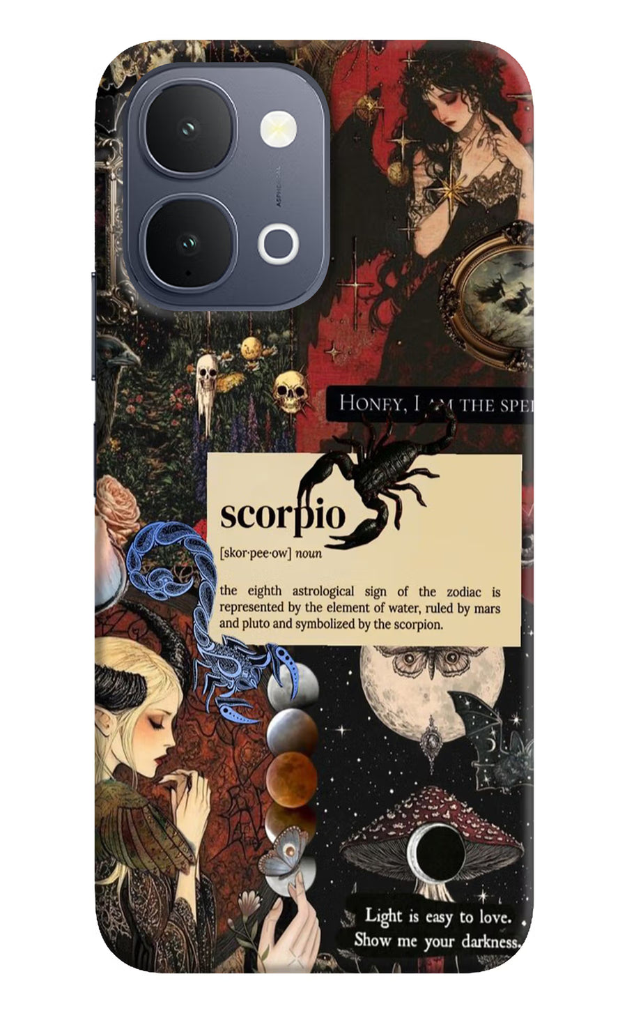 Scorpio Zodiac iQOO Z11x 5G Back Cover, Hard case