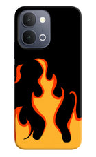Fired Up – Black iQOO Z11x 5G Back Cover