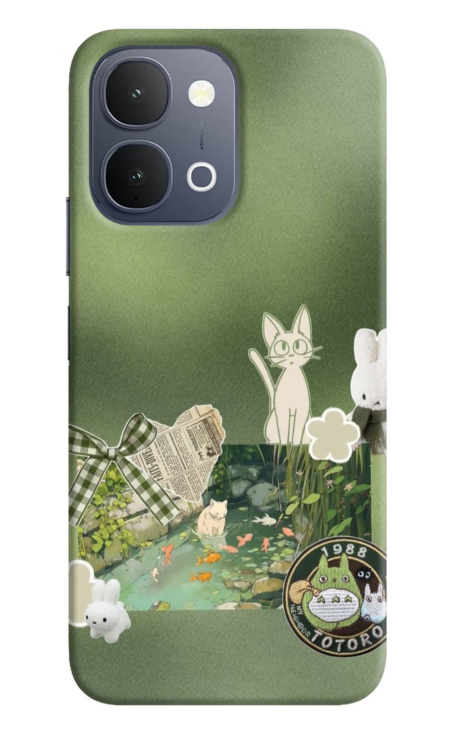 Aesthetic anime iQOO Z11x 5G Back Cover, Hard case