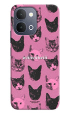 Pink Cats iQOO Z11x 5G Back Cover