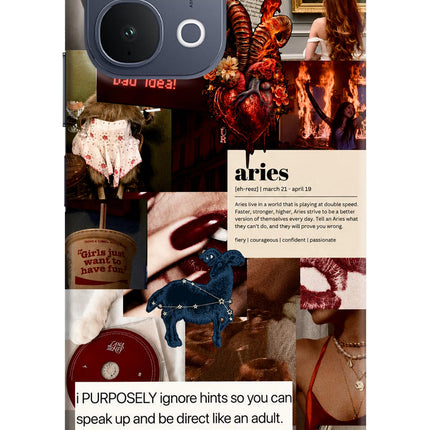 Zodiac Aries iQOO Z11x 5G Back Cover