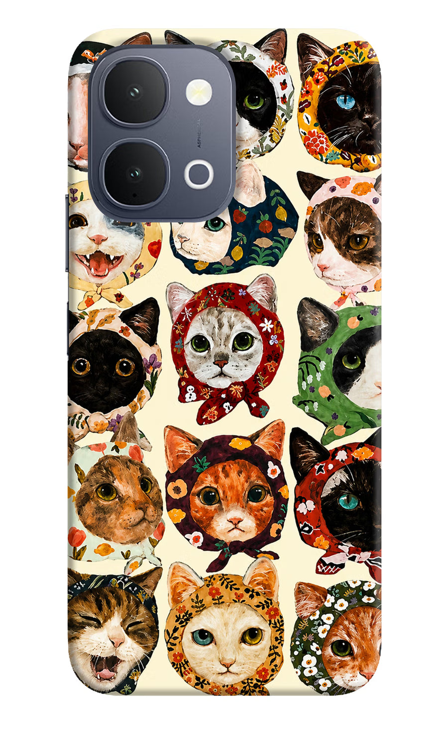 Cool Cat iQOO Z11x 5G Back Cover, Hard case